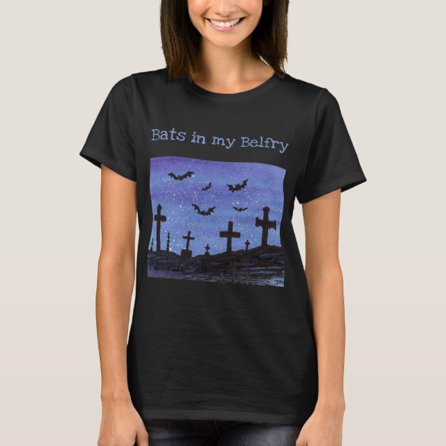 Camiseta de Bats Halloween (Anverso)