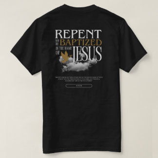 Camiseta de bautismo de GPC