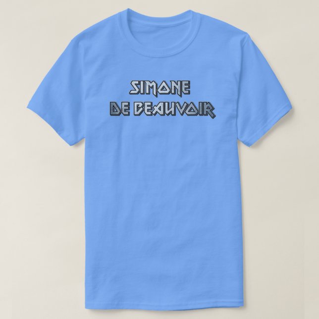 Camiseta De Beauvoir (Diseño del anverso)