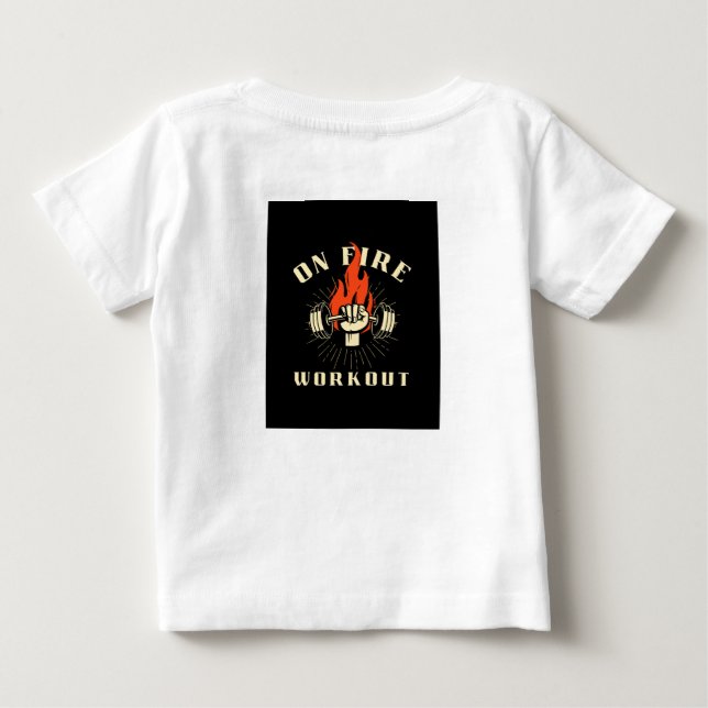 camiseta de bebé (Reverso)