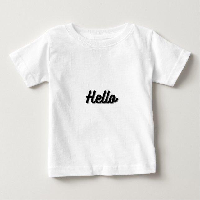 CAMISETA DE BEBÉ   (Anverso)
