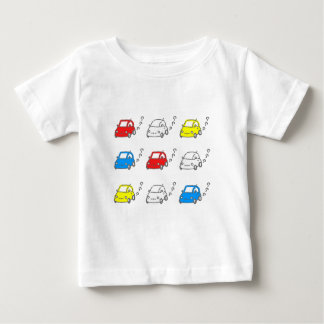 CAMISETA DE BEBÉ くるま・クルマ・車
