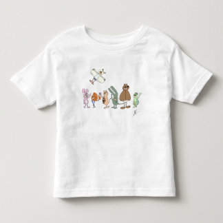 CAMISETA DE BEBÉ どうぶつたち会合