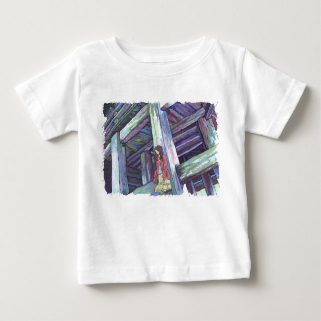 CAMISETA DE BEBÉ なさむさじ (Anverso)