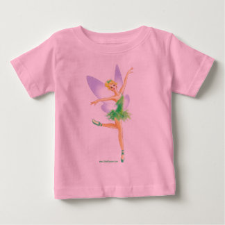 CAMISETA DE BEBÉ バレエフェアリー