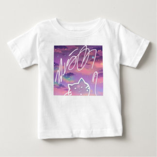 Camiseta De Bebé 日本の猫Tシャツ Japanese Cat & Fancy Sky T-shirt