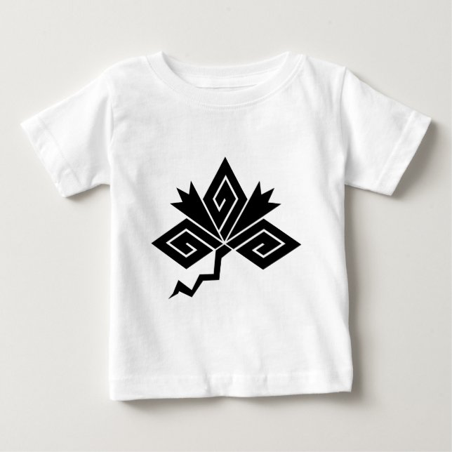 CAMISETA DE BEBÉ 稲妻鶴 (Anverso)