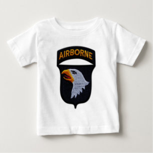 Camiseta De Bebé 101ª águilas gritando en el aire fuerte campbell