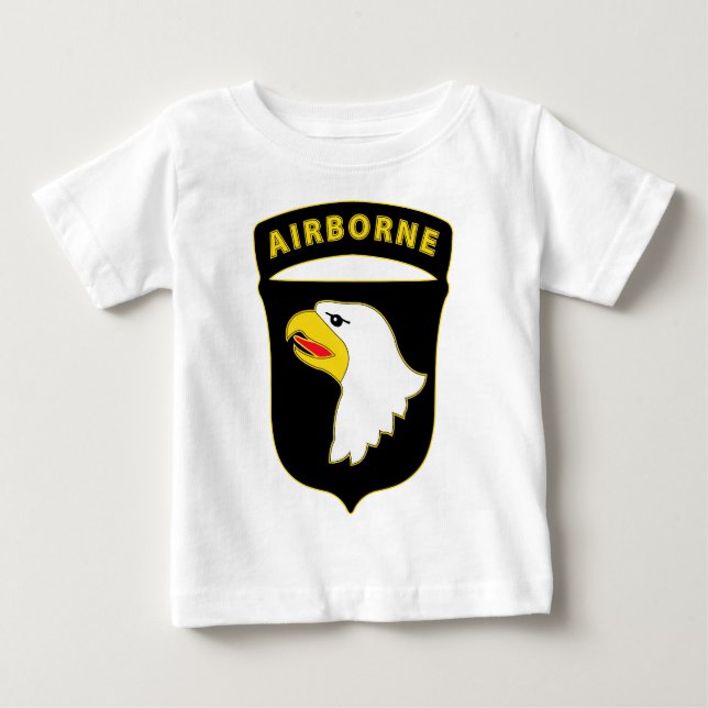 Camiseta De Bebé 101ª División Aérea - Servicio de Combate (Anverso)