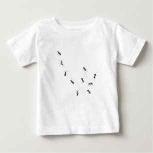 Camiseta De Bebé 10 hormigas