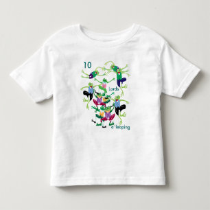 Camiseta De Bebé 10 Lores a salto