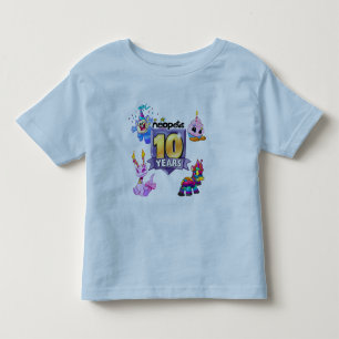 Camiseta De Bebé 10mo Logotipo del cumpleaños