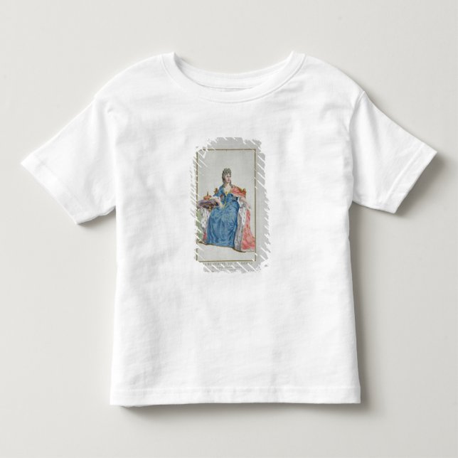 Camiseta De Bebé 1353-1412) reinas de Margaret (de Dinamarca, (Anverso)