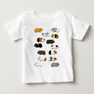 Camiseta De Bebé 14 cobayos