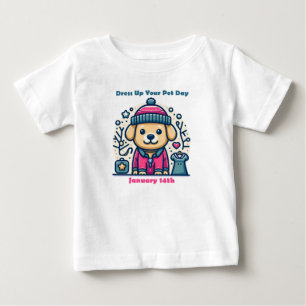 Camiseta De Bebé 14 ene. - Vestir el día de su Mascota