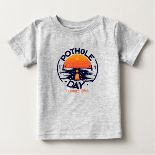 Camiseta De Bebé 15 ene. - Día del Bache