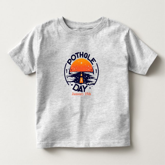 Camiseta De Bebé 15 ene. - Día del Bache (Anverso)