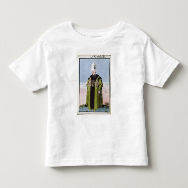 Camiseta De Bebé 1615-48) sultanes de Ibrahim (1640-48, 'de una (Anverso)