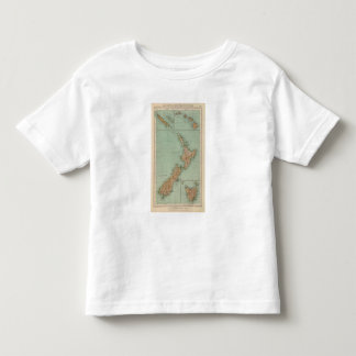 Camiseta De Bebé 169 Nueva Zelanda, Hawaii, Tasmania