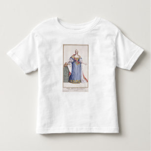 Camiseta De Bebé 1717-80) emperatrices de Maria Teresa (de Austria,