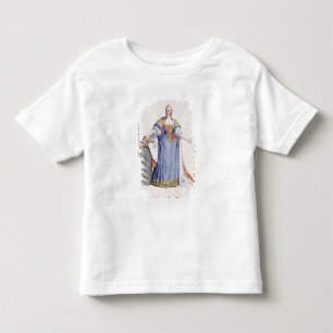 Camiseta De Bebé 1717-80) emperatrices de Maria Teresa (de Austria,