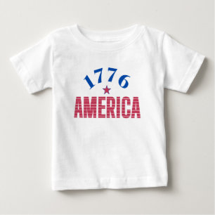 Camiseta De Bebé 1776 AMÉRICA año de libertad
