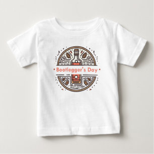 Camiseta De Bebé 17 de enero - Día de los Bootlegger