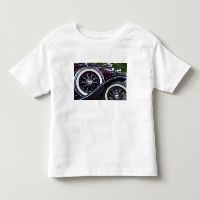 Camiseta De Bebé 1930 Ford A Coche Clásico (Anverso)