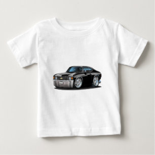 Camiseta De Bebé 1971-72 Chevelle Black Car