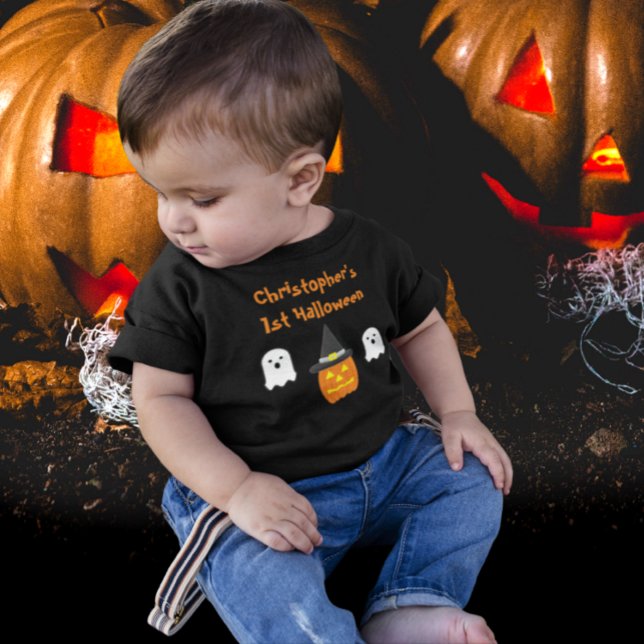 Camiseta De Bebé 1.ª Camiseta Bebé Halloween (Subido por el creador)