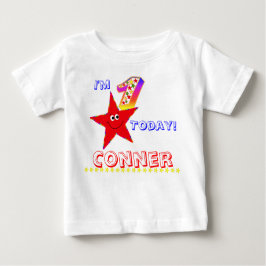 Camiseta De Bebé 1.ª Fiesta Camisas Rojas Estrellas
