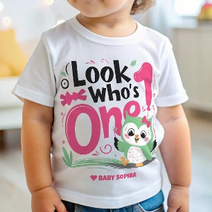 Camiseta De Bebé 1.ª lechuza