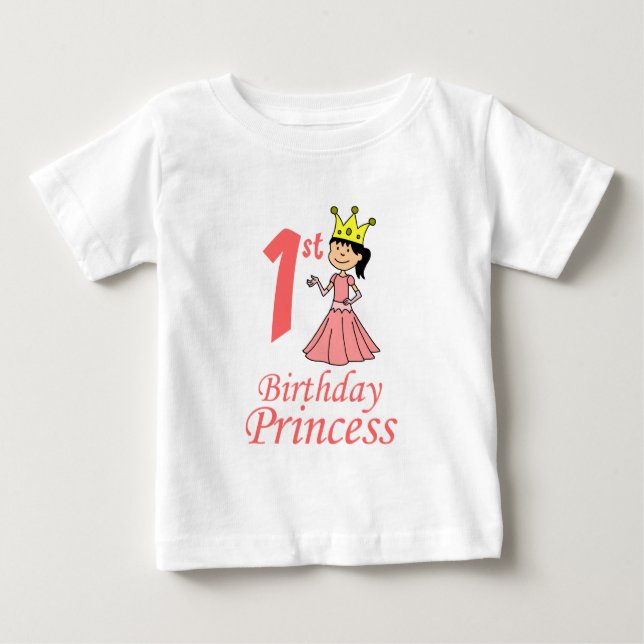 Camiseta De Bebé 1.ª Princesa Bebé (Anverso)