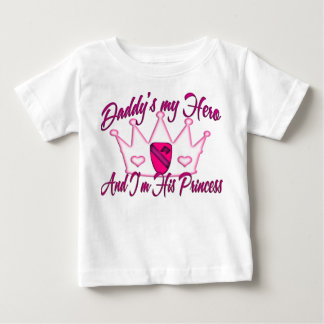 Camiseta De Bebé 1.ª princesa de Cav Daddy