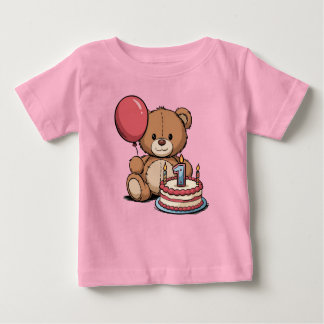 Camiseta De Bebé 1.ᵉʳ aspecto mínimo