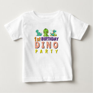 Camiseta De Bebé 1.ᵉʳ bebé de cumpleaños se sienta con la ropa de b