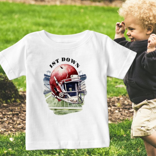 Camiseta De Bebé 1.ᵉʳ cumpleaños del fútbol (Subido por el creador)
