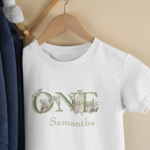 Camiseta De Bebé 1.ᵉʳ primer cumpleaños Australia Animales