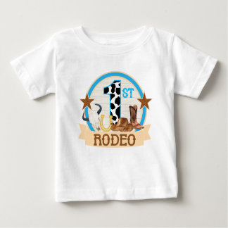 Camiseta De Bebé 1.ᵉʳ primer cumpleaños de Rodeo
