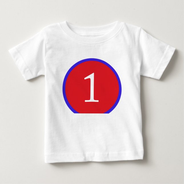 Camiseta De Bebé ¡1 año! (Anverso)