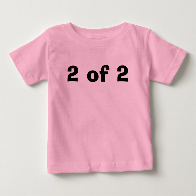 Camiseta De Bebé 1 de 2 - modificado para requisitos particulares - (Anverso)