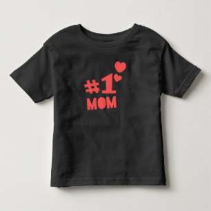 CAMISETA DE BEBÉ #1 MOM