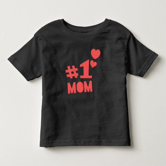 CAMISETA DE BEBÉ #1 MOM (Anverso)