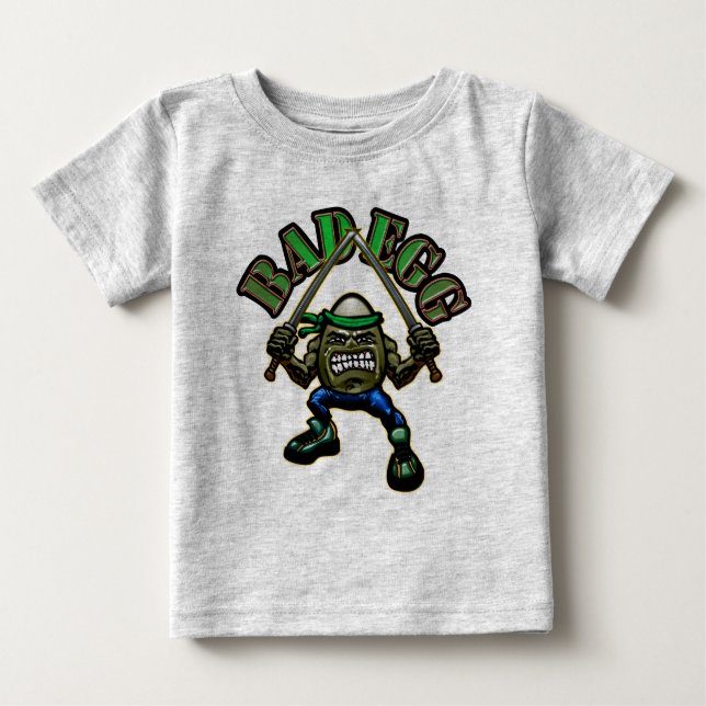 Camiseta De Bebé 1 mún huevo (Anverso)