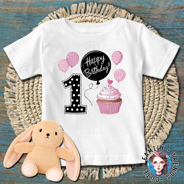 Camiseta De Bebé 1er cumpleaños (Subido por el creador)