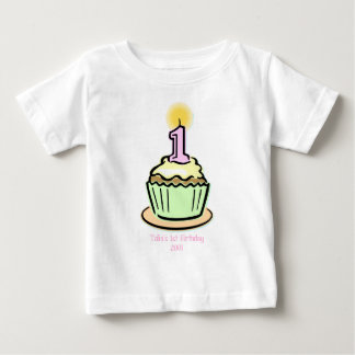 Camiseta De Bebé 1r cumpleaños - magdalena