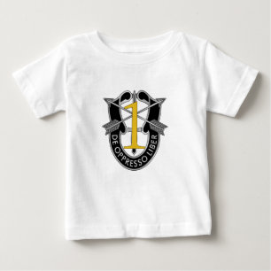 Camiseta De Bebé 1r Escudo del grupo de las fuerzas especiales