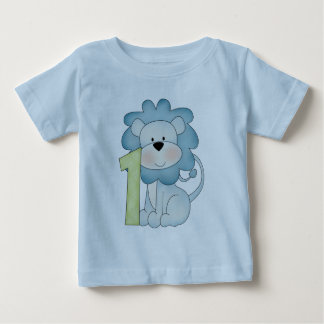 Camiseta De Bebé 1r León del cumpleaños