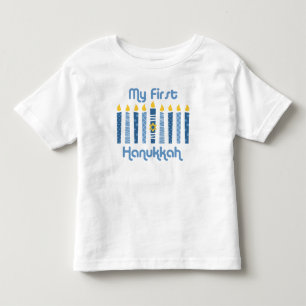 Camiseta De Bebé 1r Velas de Jánuca