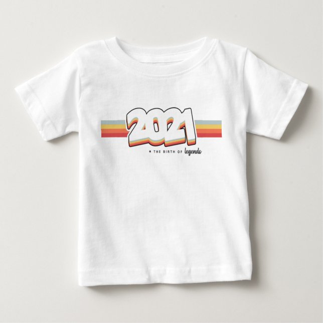 Camiseta De Bebé 2021 El nacimiento de las leyendas (Anverso)